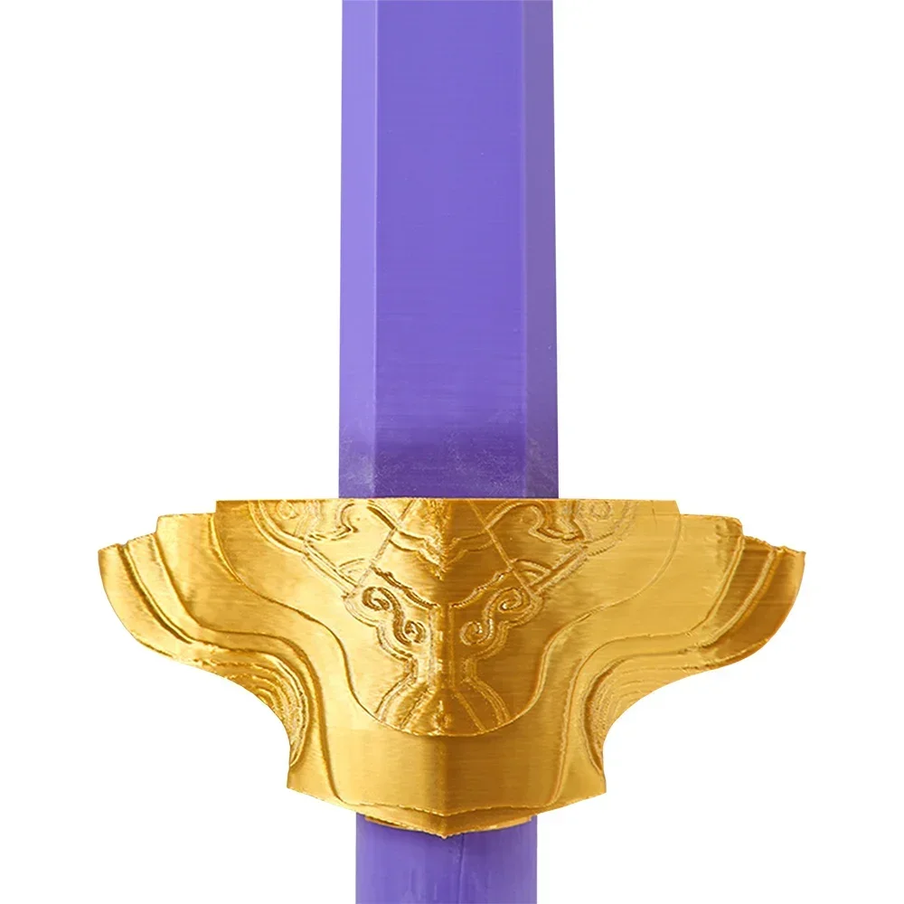 ルミ KPOP 剣、悪魔狩人、コスチュームアクセサリー、武器、ロングナイフ、紫の剣、ハロウィンカーニバルコスチュームアクセサリー