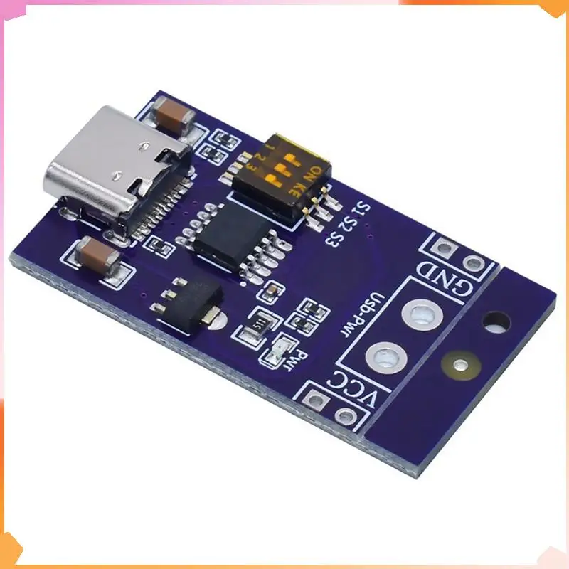 B94A 3X Type-C QC AFC PD2.0 PD3.0 To DC Spoof Scam Fast Charge Trigger Detector USB-PD Notebook Power Supply Change Board