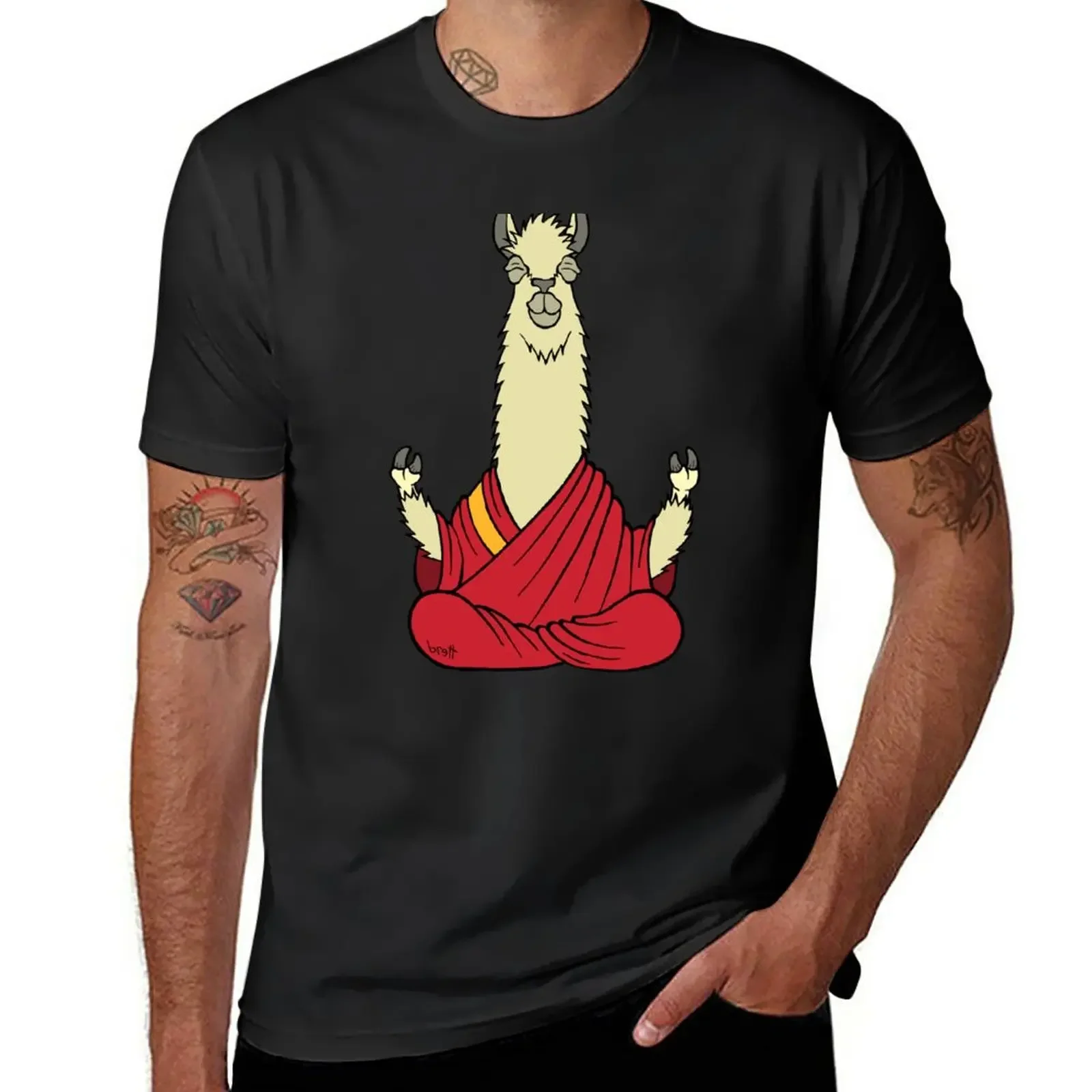 New Dali Llama T-Shirt graphic t shirts sweat shirts sweat shirt quick-drying t-shirt big and tall t shirts for men