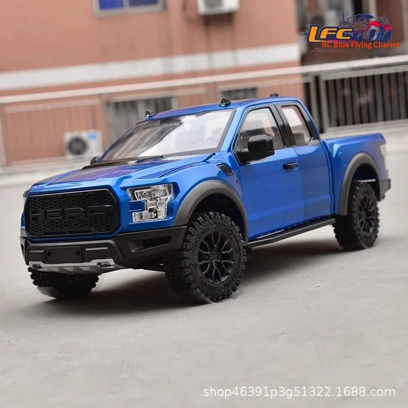 Jdm-150 1/10 Rc Crawler Ford F-150 Raptor Independent Front Suspension Solid Axle Rear Diff Lock Rtr