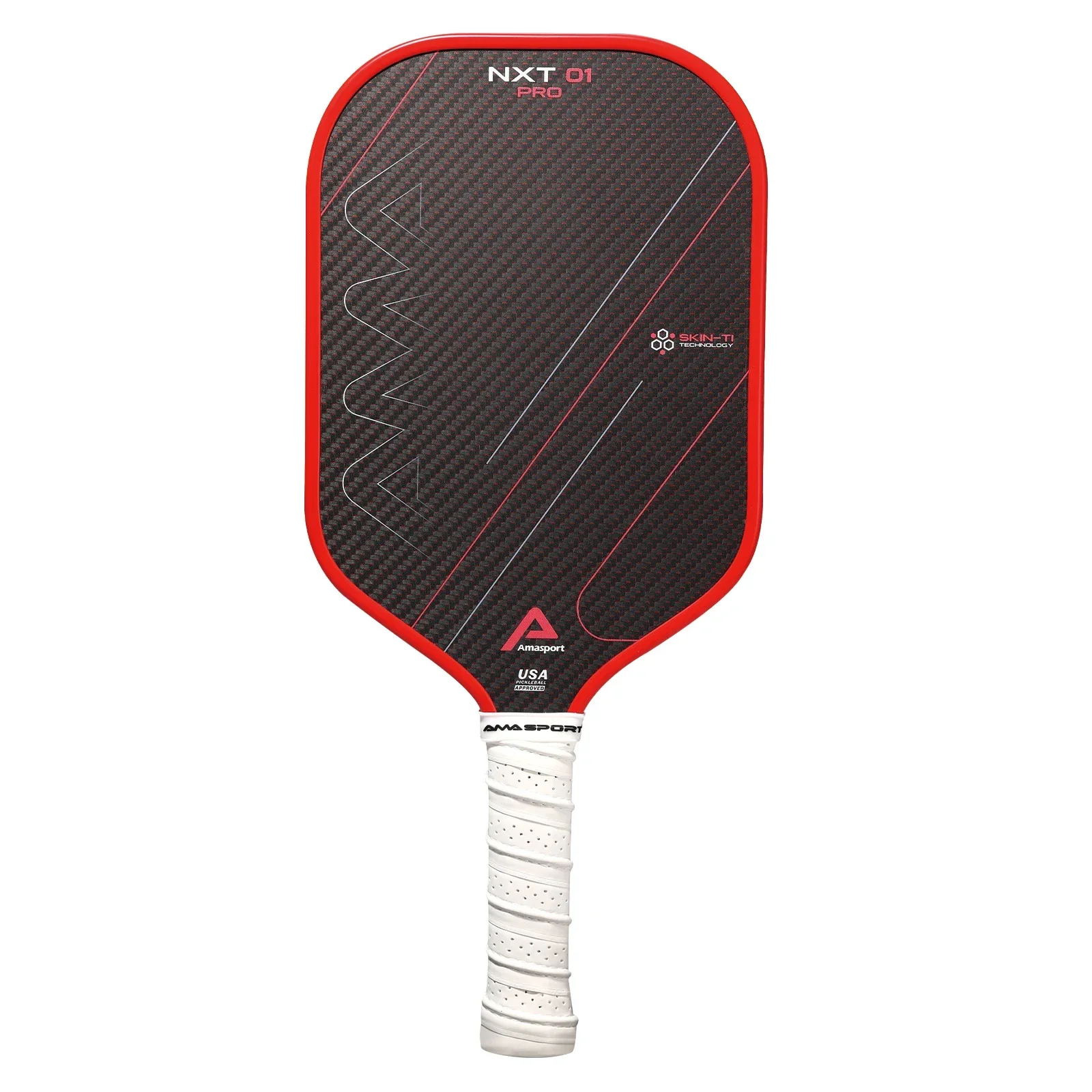 

2024 AMA SPORT Titanium Propulsion Frame Durable Frosted Textured 16mm Thickness Pickleball Paddle