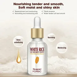 White Rice Face Serum Shrink Pores Brightening Whitening Cream Anti Aging Lines and Wrinkles for Glowing Skin Firm Care Essence