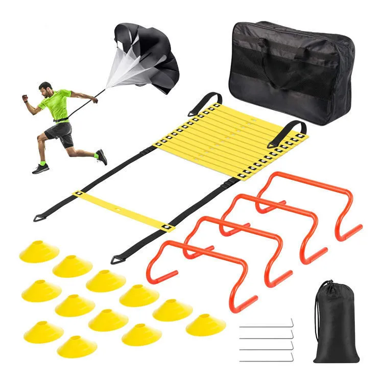 

High Quality Football Speed Agility Ladder Training Equipment Set