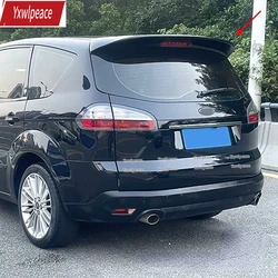 For Ford S-max Smax 2006 2007 2008 2009 2010 2011 2012 2013 High Quality ABS Material Car Rear Roof Spoiler Trunk Lip Wing