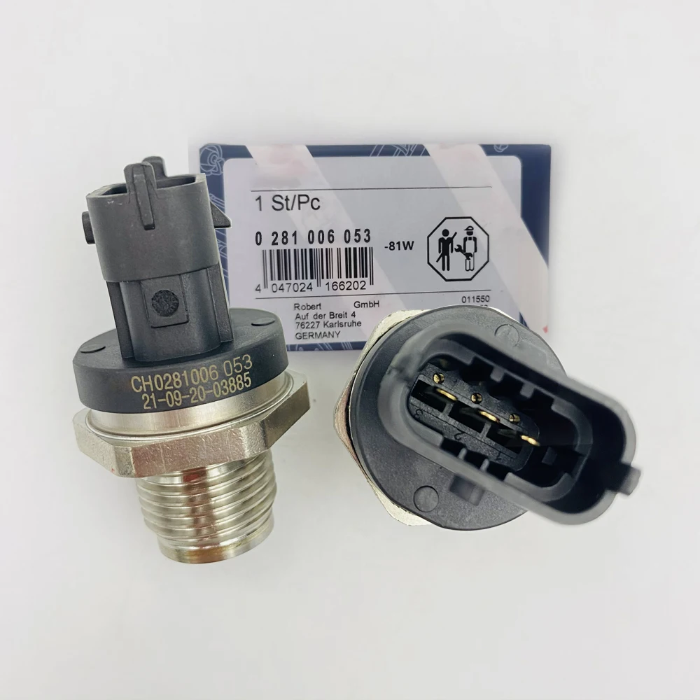 

Original Fuel Rail Pressure Sensor Common Regulator Oem 0281006053/0281002937/0281002706/0281002903 Ccummins Vvolvo Ivveco Mman