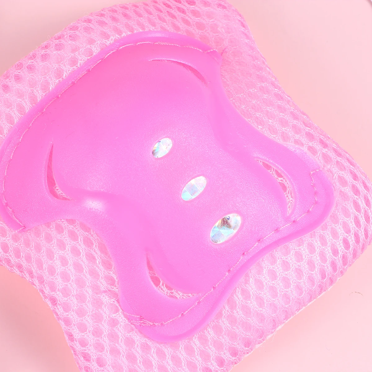 

Skate Protective Gear Set Knee Elbow Pads Wrist Guard for Kids Cycling Scooter Toddler Lightweight Adjustable Straps Ventilated