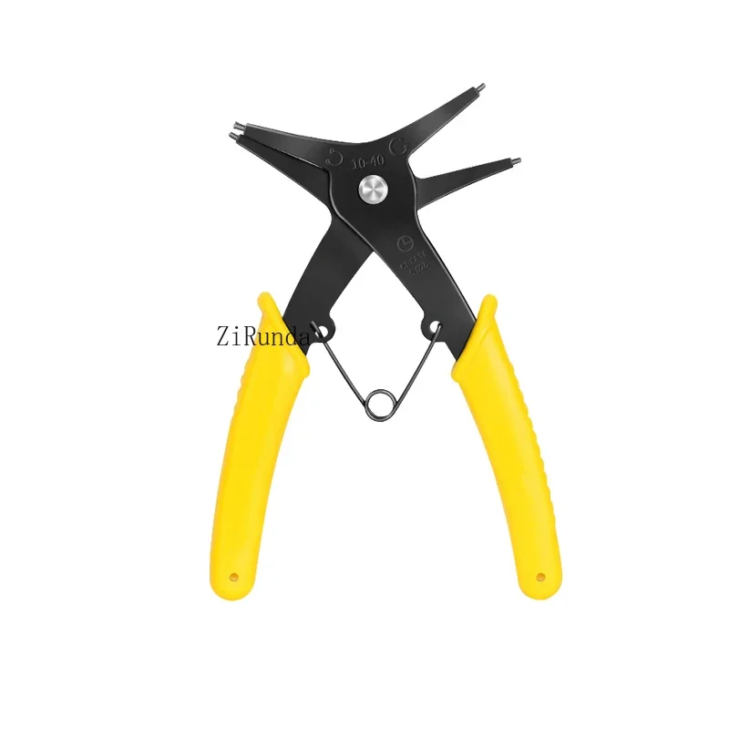 

~Multi functional spring pliers, dual-purpose buckle ring, open snap ring expansion pliers