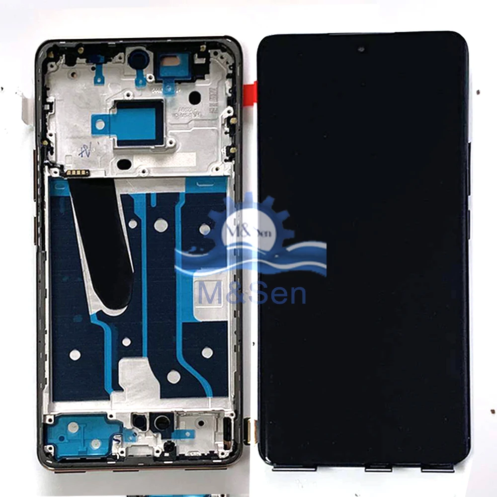 Original Amoled For Realme 11Pro+ Plus LCD RMX3740 Display Screen Frame Touch Panel Digitizer For OPPO Realme 11 Pro RMX3771 LCD