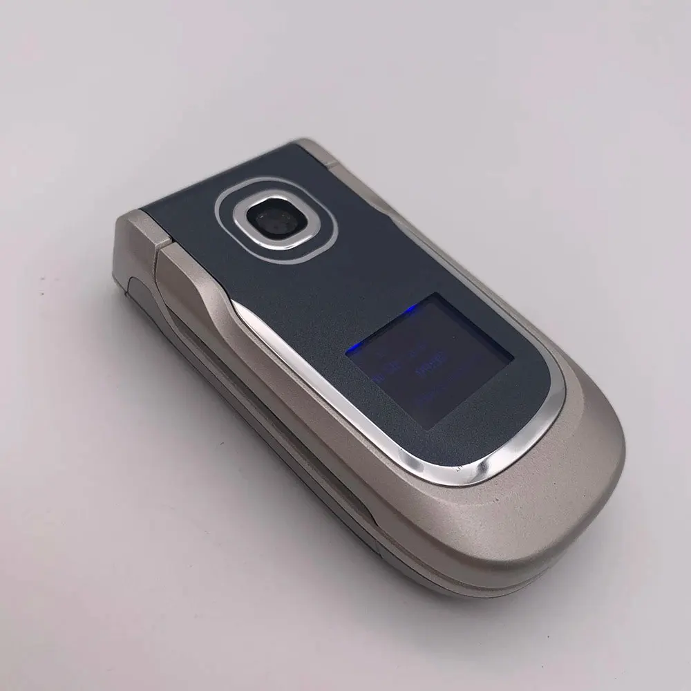 لوحة مفاتيح أصلية غير مقفلة 2760 بشريحة واحدة GSM 900/1800 بلوتوث 3GPP/MP4 للهاتف المحمول متعددة اللغات في حالة جيدة