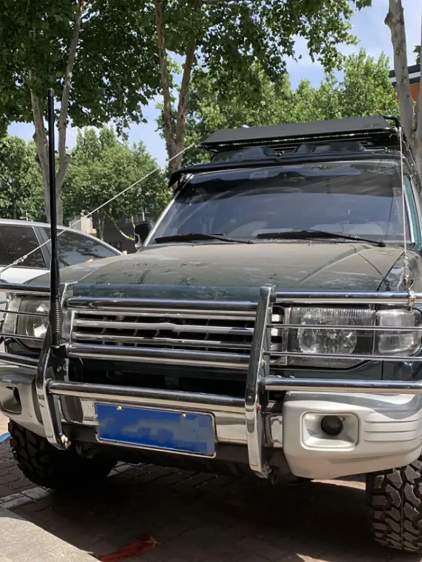 Modification de voiture pare-chocs avant et arrière antenne de décoration épaissie véhicule tout-terrain SUV Modification antenne de voiture mât de drapeau