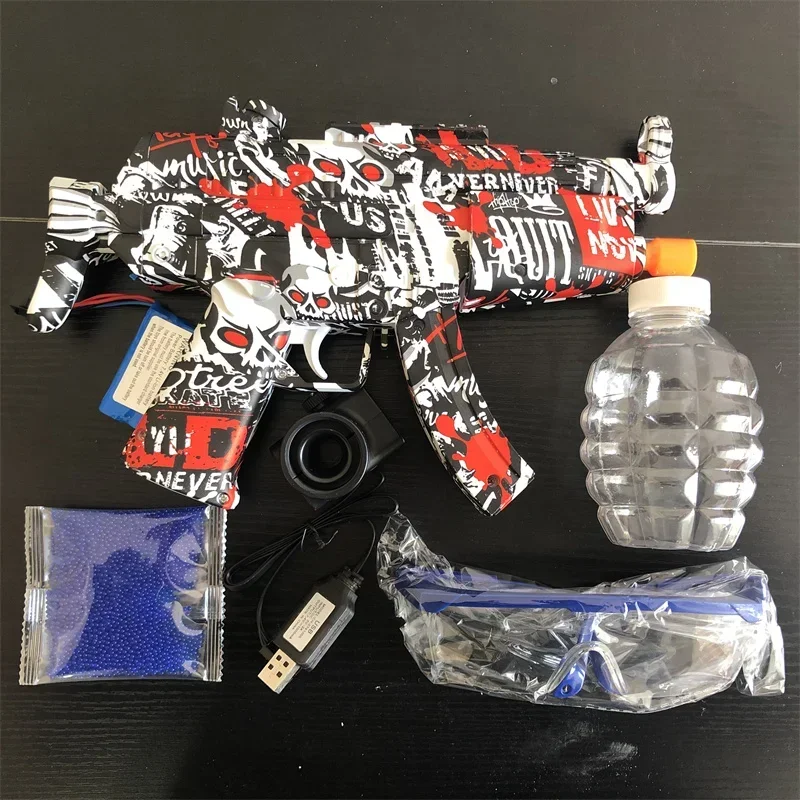 Electric New MP5 Splatter Gel Ball Pistol Splat Toy Gun Airsoft Weapon For Children Outdoor Funny Shooting Game Toy