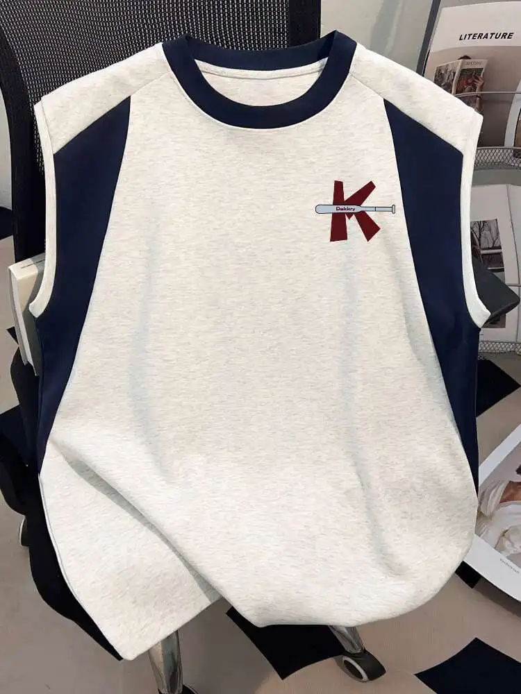 

2024 Men Gym Tank Top Sleeveless T-shirt Breathable Fitness Sports Vest Running Vest Gym Clothing Men Summer Cool Shirt Tees Hot