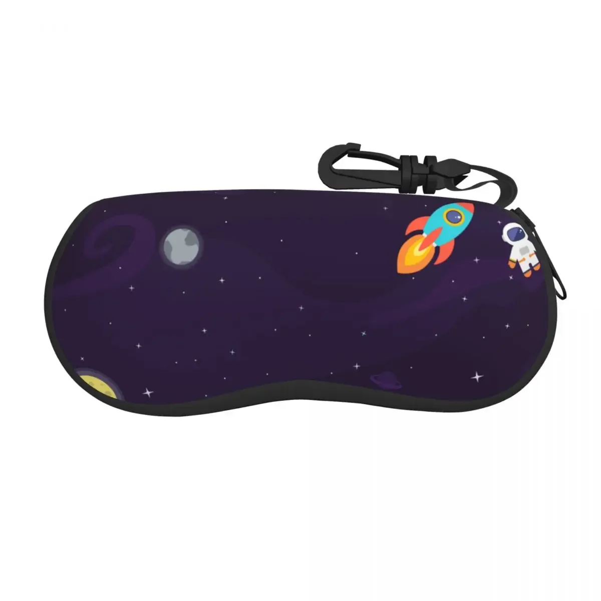 Glasses Bag Protective Case Space Astronaut Rocket Spaceship Moon Planets And s Sunglasses Case Box Reading Eyeglasses Box