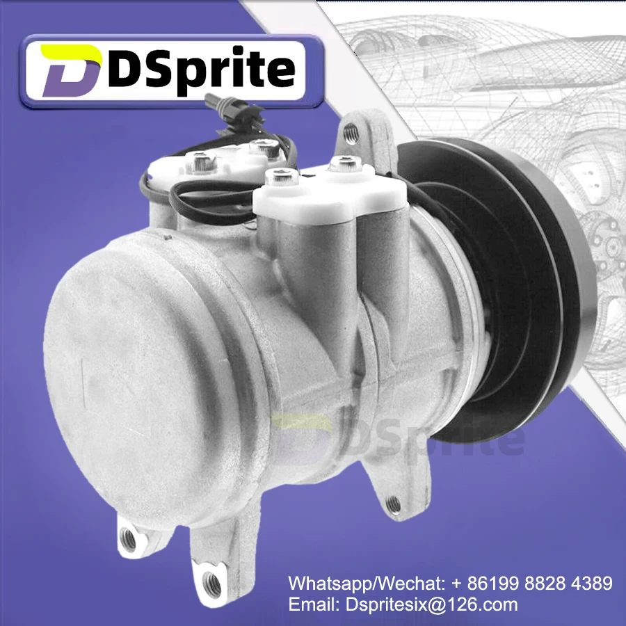 

Air Conditioning A/C Compressor for John Deere Backhoes Combines Tractors 047100-8530 88320-22140 9604729-073 SE503051 TY6626