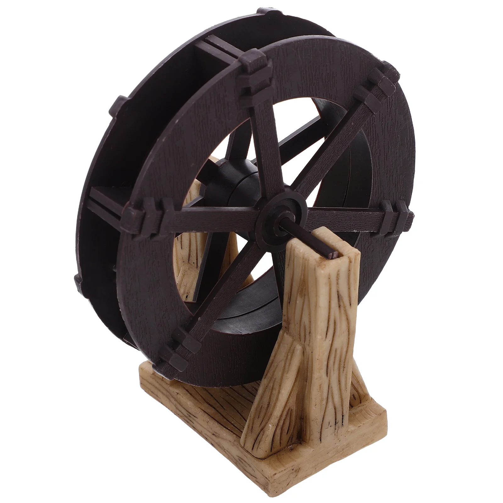 

Water Wheel Decoration Mini Simulation Running Water Wheel For Aquarium Desktop Micro Landscape Small Fountain Ornament Fish