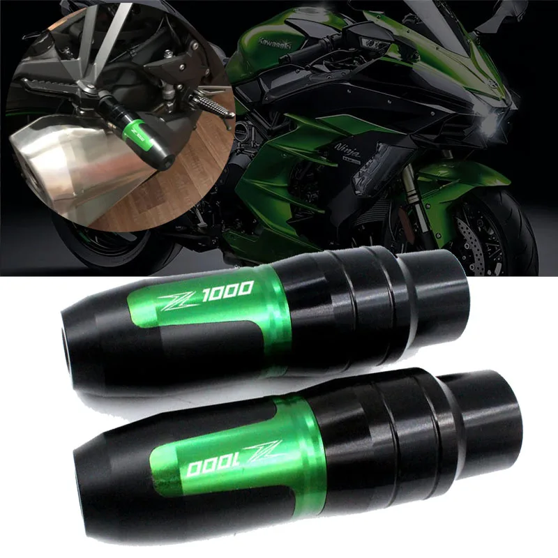 For KAWASAKI Z1000 SX Z1000SX 2013 2014 2015 2016 2017 2018 2019 Motorcycle Crash Pads Exhaust Sliders Crash Protector