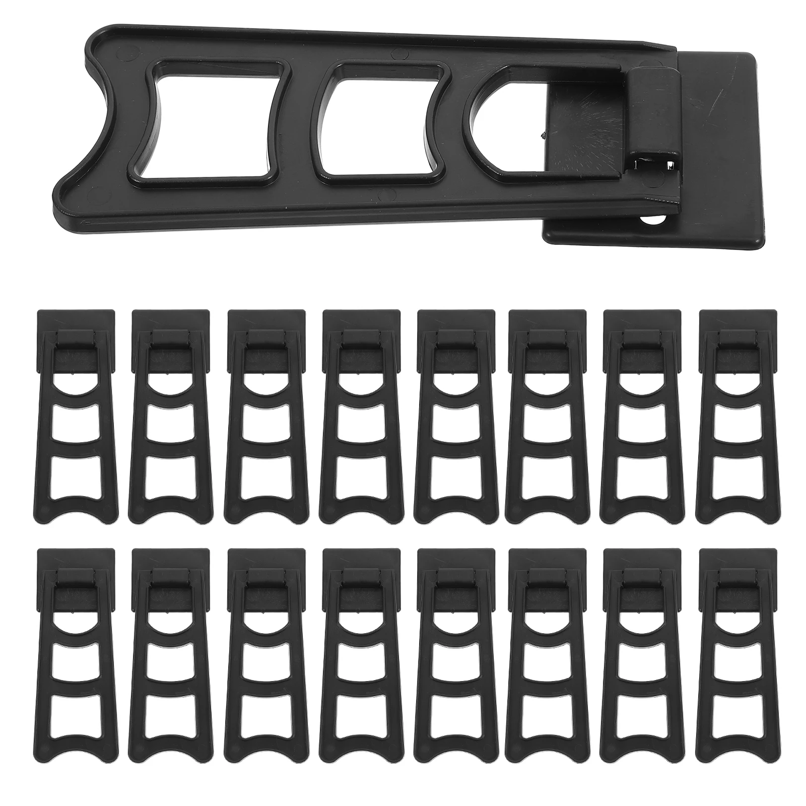 

20pcs Photo Frame Back Stand Plastic Picture Frame Support For Home Desktop Display Racks Stable Smooth Edges Design