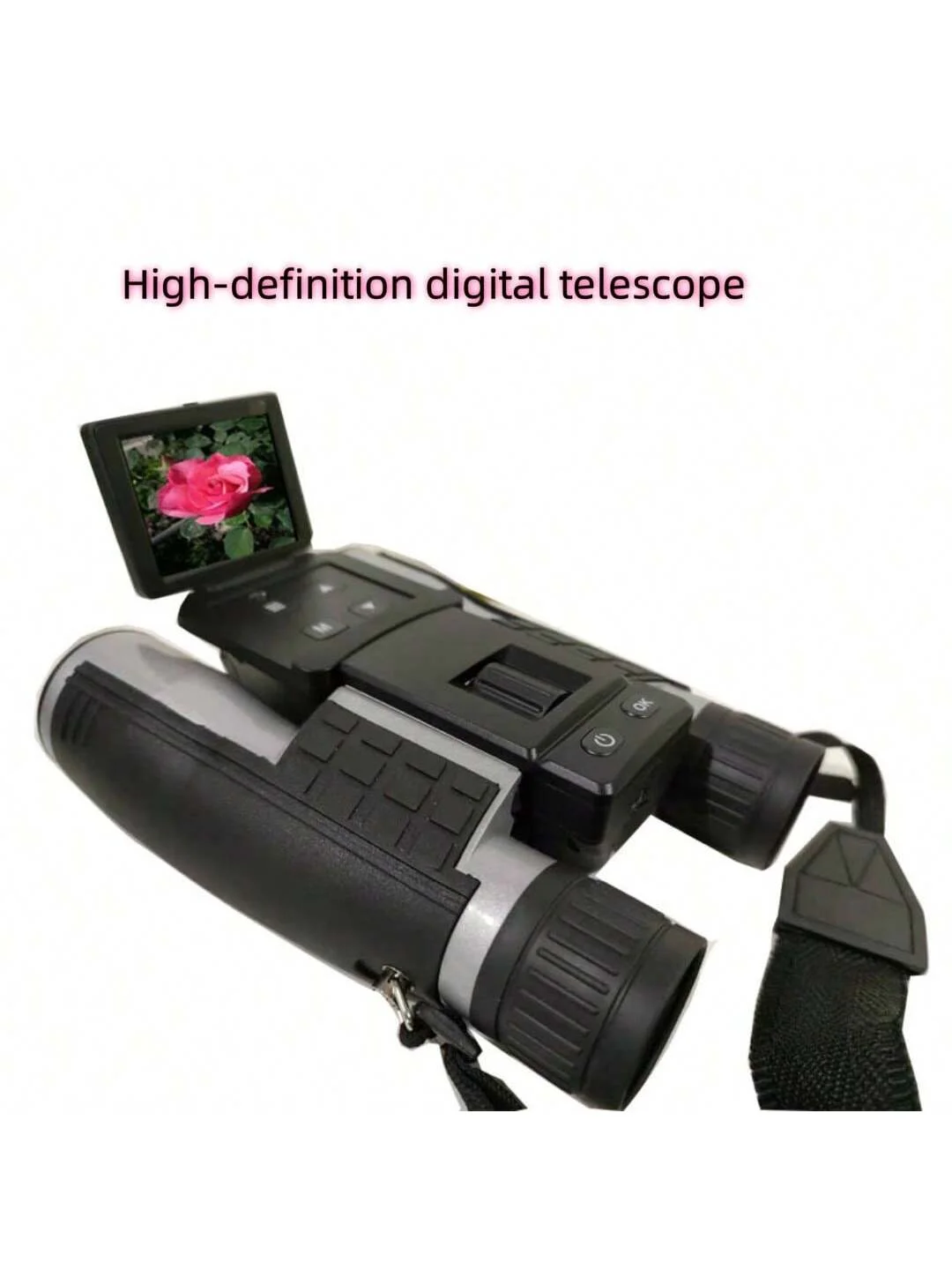 High power HD digital telescope with display outdoor photography and video binoculars