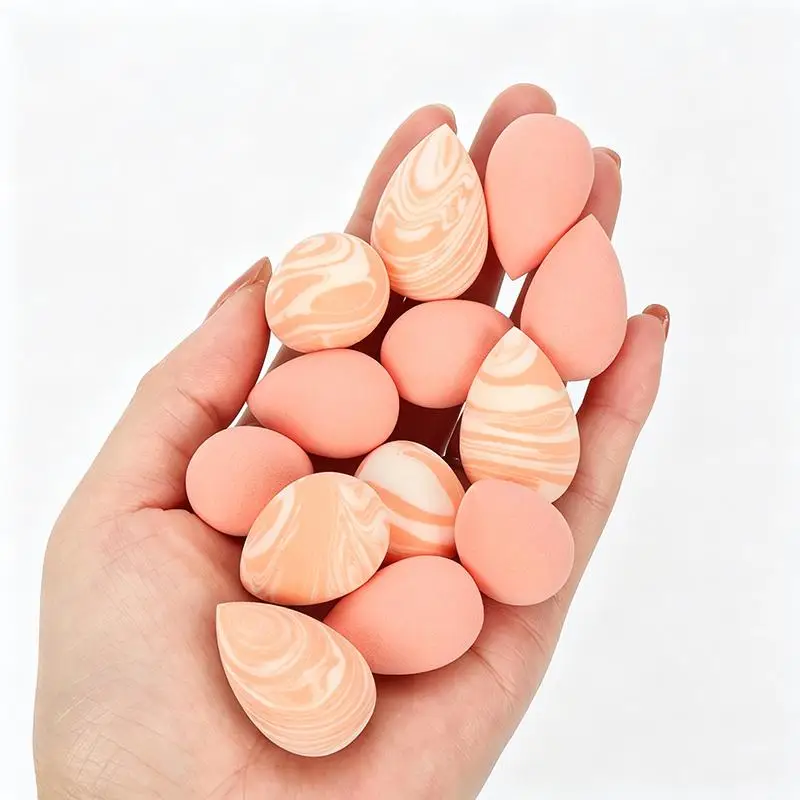 New 30/40Pcs Mini Makeup Sponges Expand When Exposed To Water Can Be Used Both Wet And Dry Suitable For All Skin Types