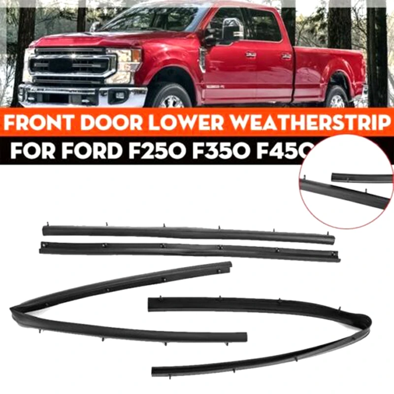 

Car Front & Rear Lower Door Waterproof Strip Seal Parts Accessories Fit For 1999-1916 Ford F250 F350 Part Number:1C3Z-26253A24-A