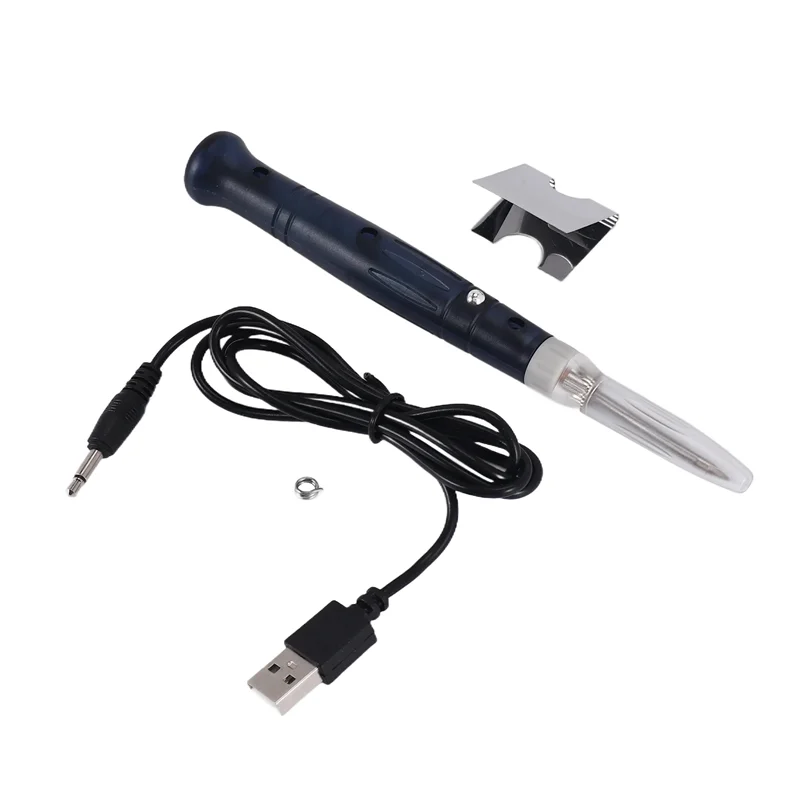 Venda superior 5v usb ferro de solda profissional ferramentas aquecimento elétrico retrabalho com luz indicadora lidar com soldagem bga reparação