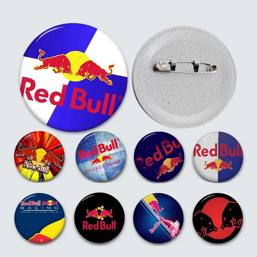 

Red-d Energy B-BullS 32/44/58MM Customizable Button Pins Cute Funny Creative Badge Jewelry Decor Gifts for Friends