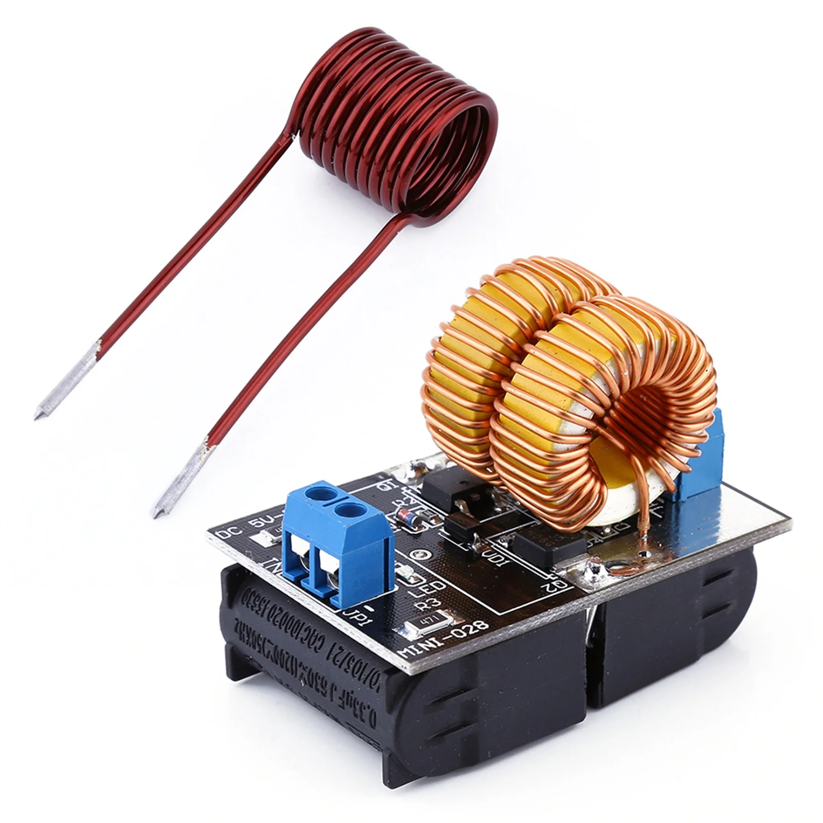 5v 12v ZVS induction heating power supply module  Jacob's ladder with coil Induction Power Supply Coil Heating Power Module