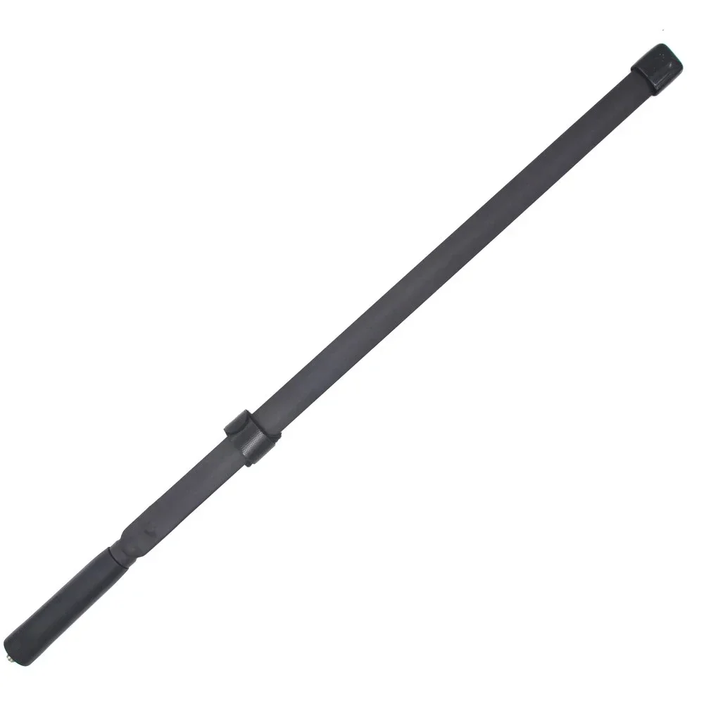 Antena plegable para walkie-talkie Baofeng UV-5R, banda Dual, 48cm, SMA hembra