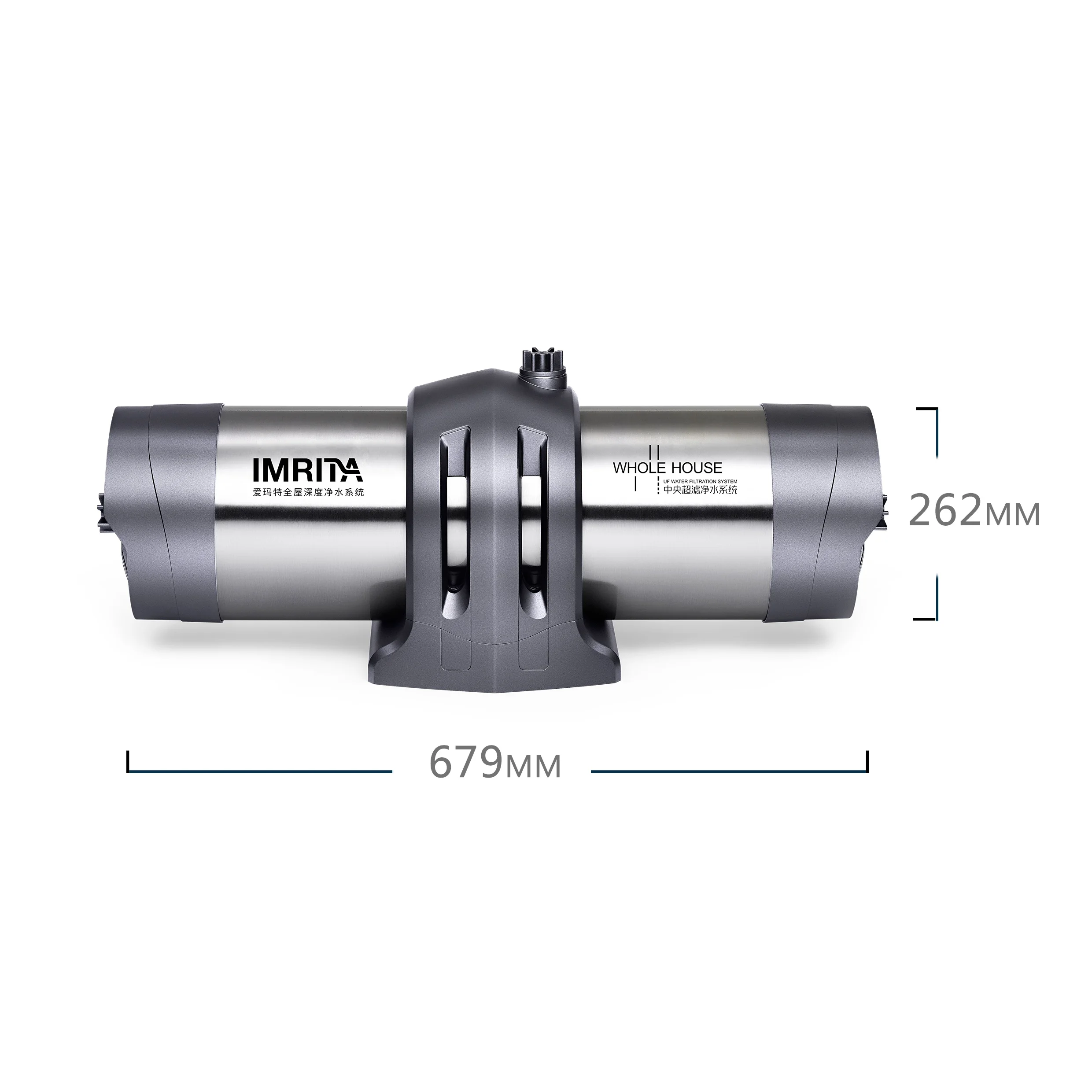 

Central Prefilter Whole House Water Filter Purifier System 4T/h For Whole House Reusable Spin Down Sediment Filter
