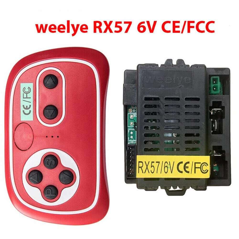 1Pcs Kids Electric Car Weelye RX57 6V 12V Receiver CE/FCC Kids Electric Car 2.4G Bluetooth Transmitter High Quality Receiver