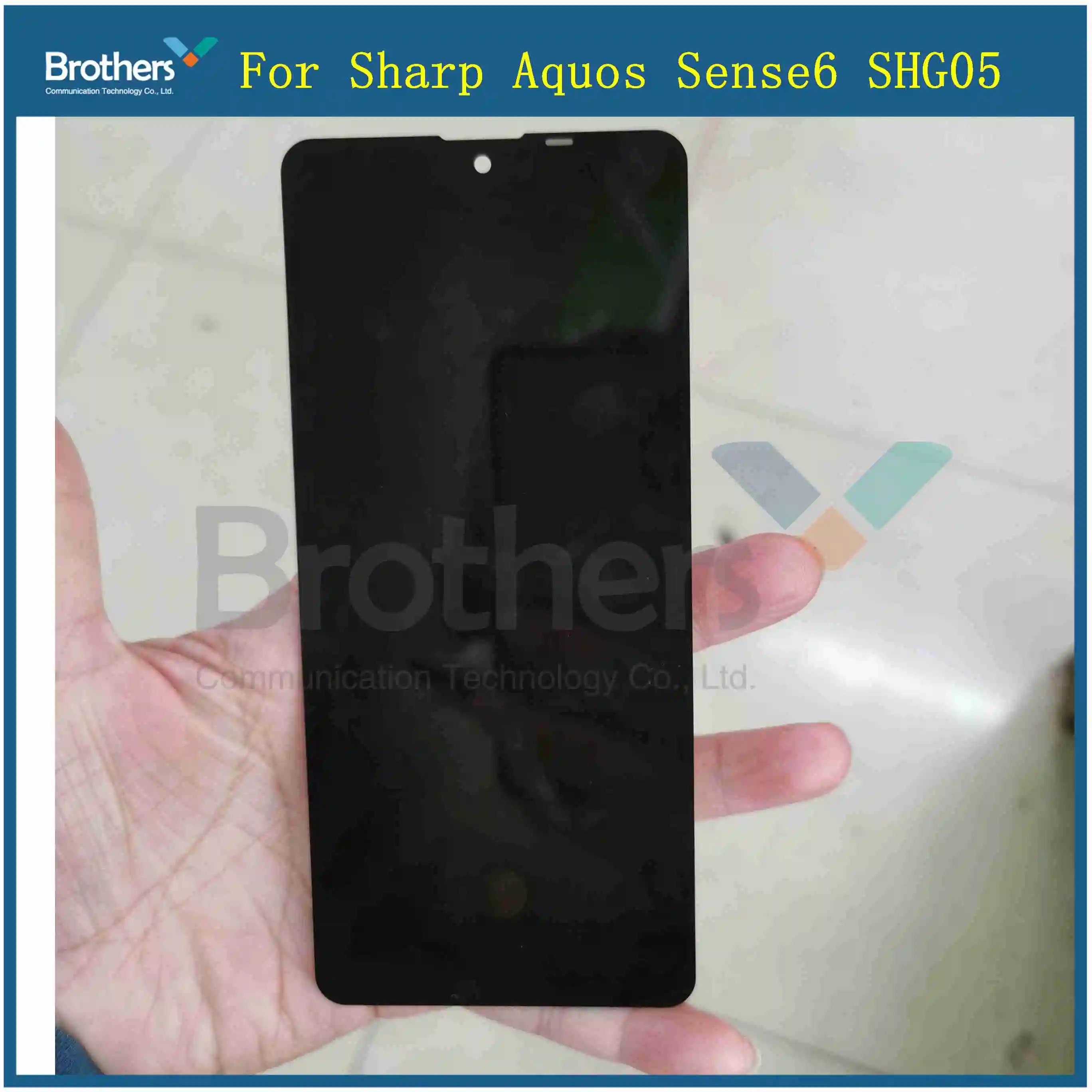 For Sharp Aquos Sense6 SHG05 SH-54B SH-M19 SH-RM19 LCD Display With Touch Screen Digitizer Assembly Replacement With Tools