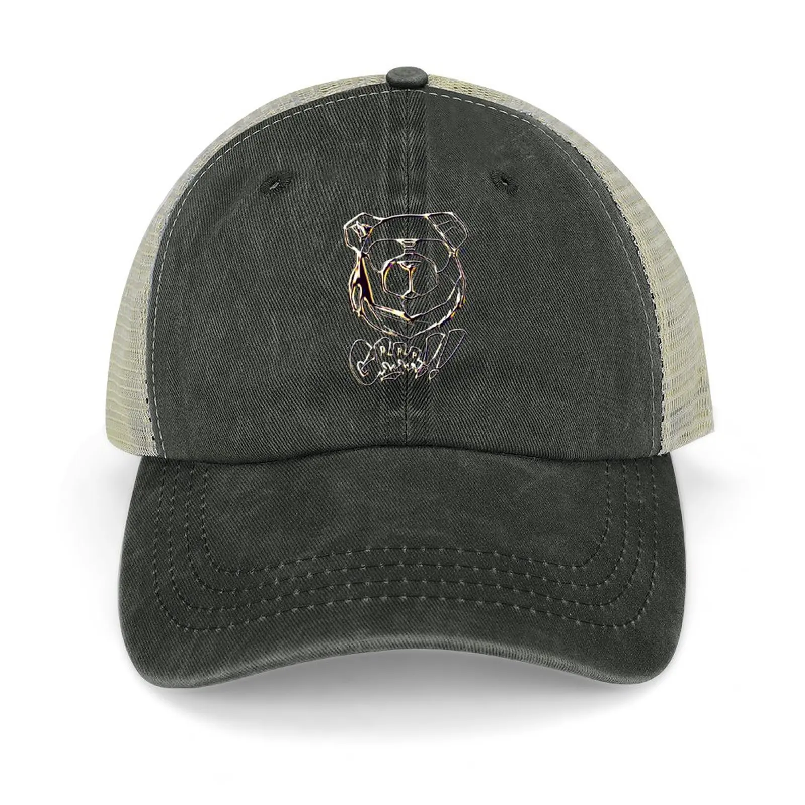 

ROBUST BEAR CHROME GRR Baseball Cap Ball Cap Wild Ball Hat New Hat Mountaineering Mens Caps Women's