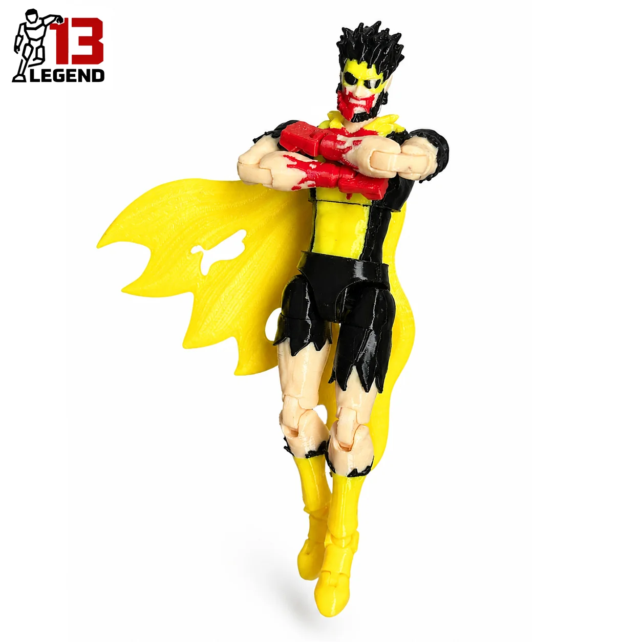 Legend13 3D printed Invincible Sinister Mark Desert Battle Action Figure T13 3D Printed Anime Model Collectible Toy