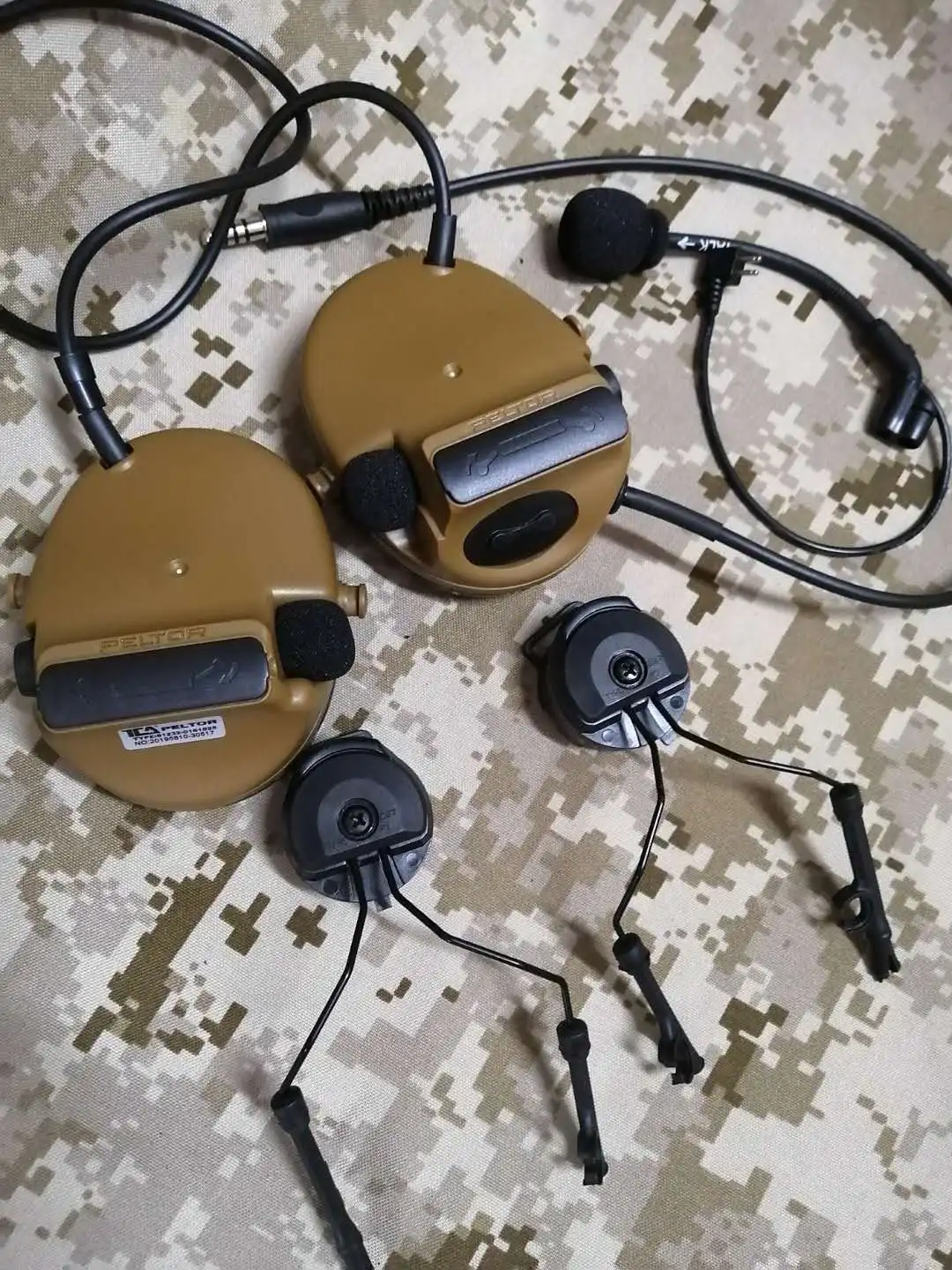 Outdoor Tactical Replica Comtac-III C3 Polar Noise Reduction Tactical Earphones (Helmet Version)