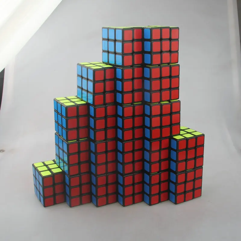 [Wisdom] 3x3 Siamese Cube Puzzle 3 Connected 6 4 Connected 6 5 Connected 6 Conjoint Cube Restricted Rotation Magic Cube
