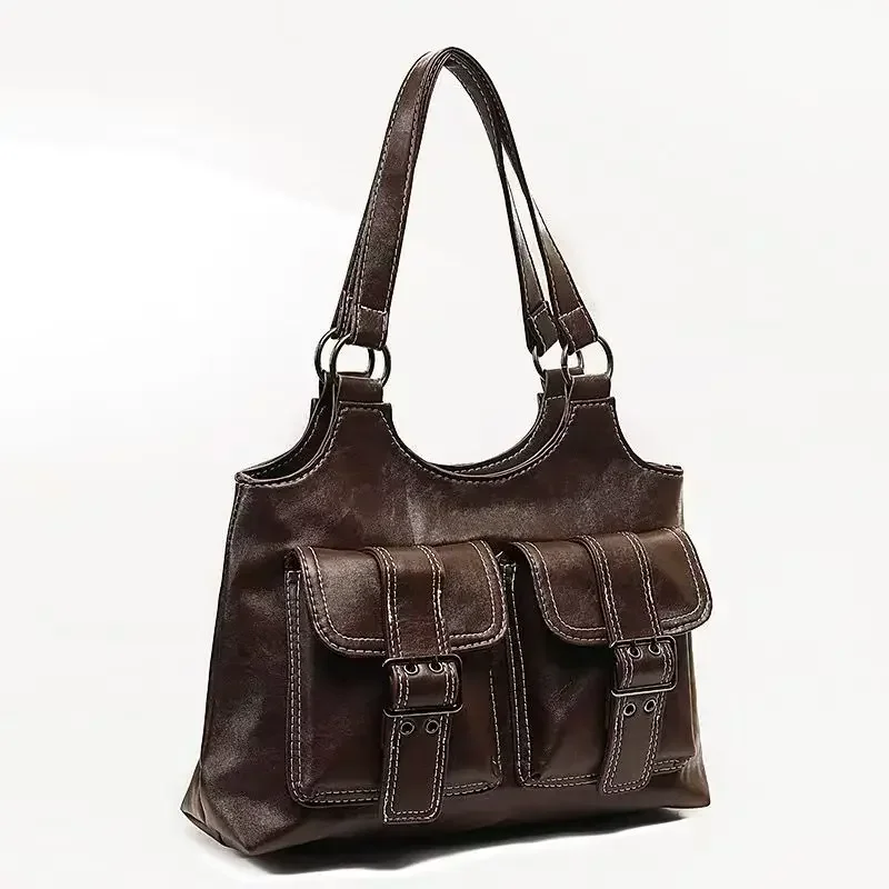 

Маленькая сумка-тоут нишевого дизайна, большая вместительная упаковка через плечо на одно плечо, новый женский дорожный рюкзак