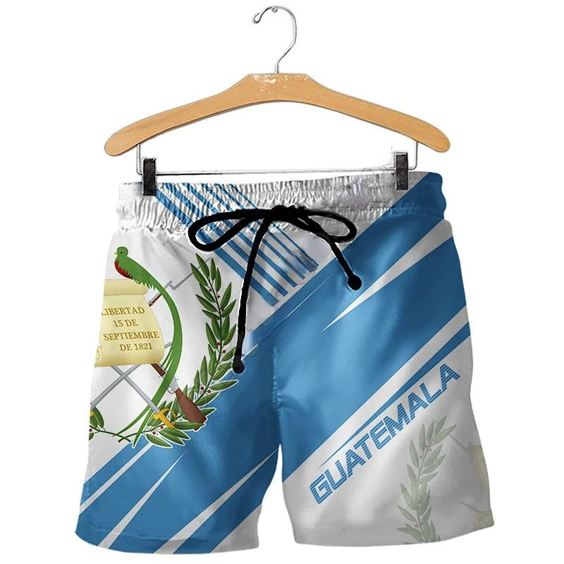 Beach Shorts Argentina Brazil Mexico Flag 3D Print kids Casual Beach Shorts Fashion Streetwear Short Pants Trousers Clothing