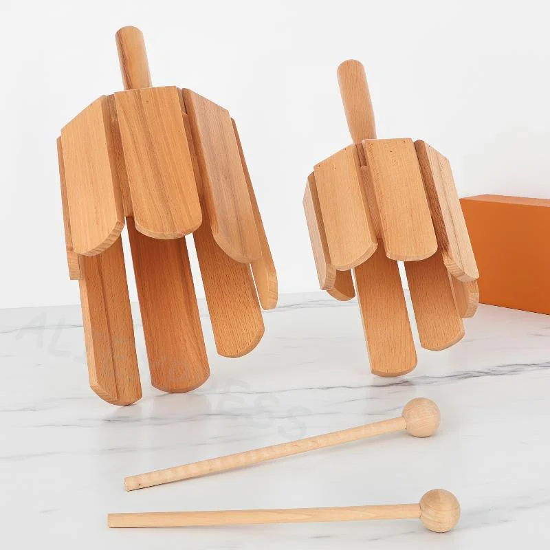 Kids Toys Play Youtube - Holz-Multisound-Röhren-Schlaginstrument, Musikspielzeug für Kinder, frühe Bildung,