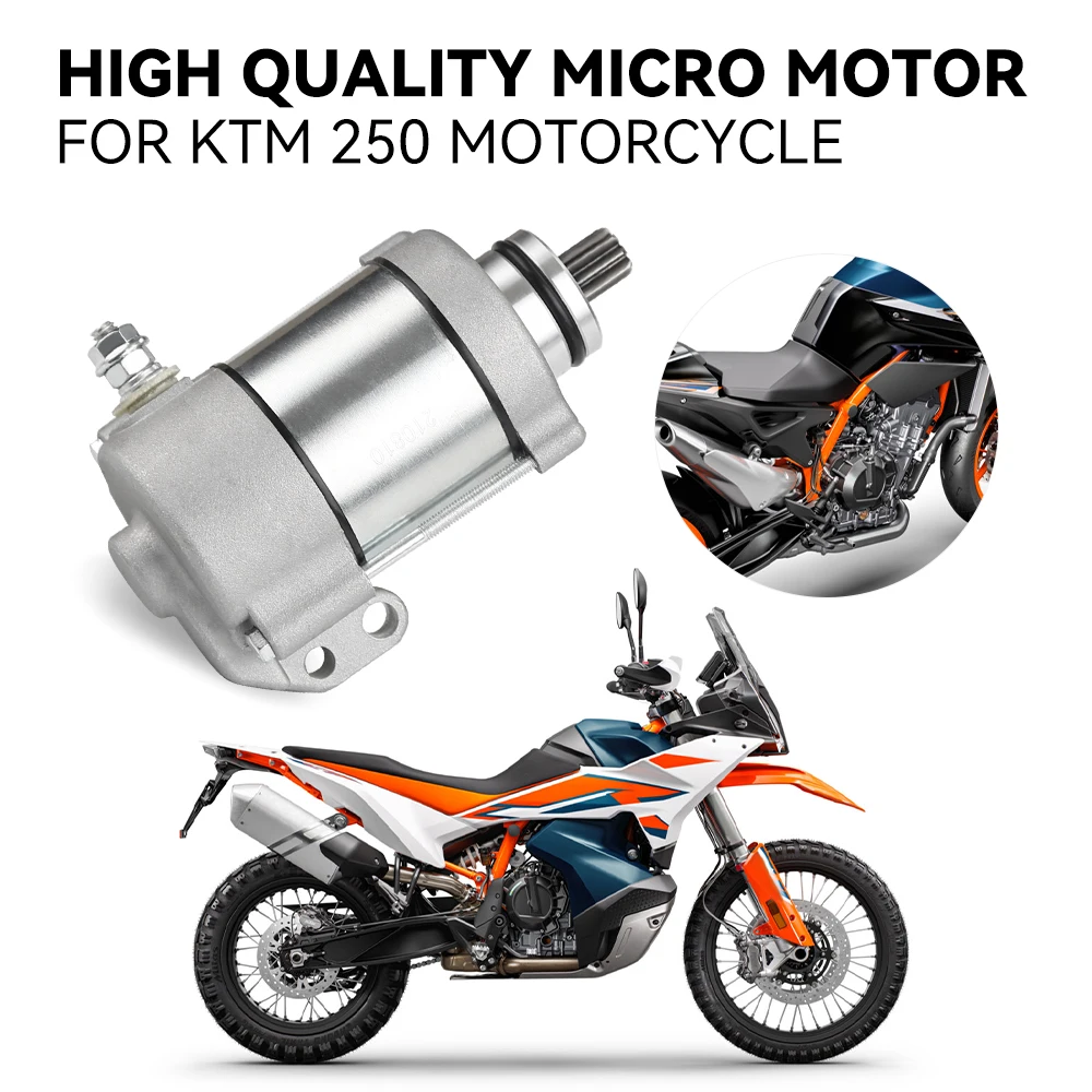 

Starter Motorcycle For KTM Motorcycle 200 250 300 EXC XC XCW EXC-E 55140001100 410W 12V Starter Motorcycle Accessories