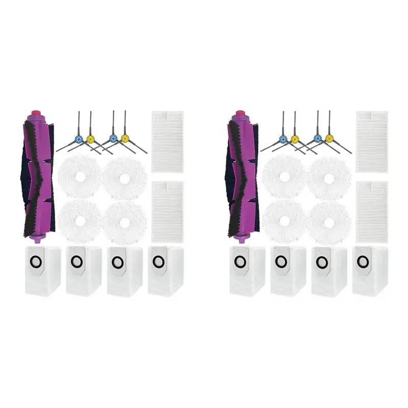 

A95G 2 комплекта для пылесоса Eureka J12 Ultra, основные боковые щетки, фильтры Hepa, подушечки для швабры, мешки для пыли, запасные части