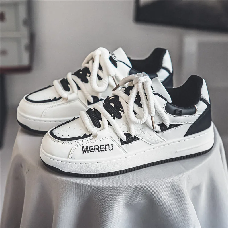 

Men's Casual Shoes Leather Vulcanized Shoes Comfortable Sneakers Men Athletic Sport Footwear Zapatos De Hombre