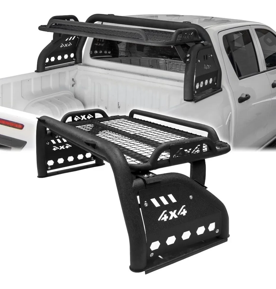 Pick Up Truck 4X4 Accessories Sports Roll Bar With Roof Rack For F150