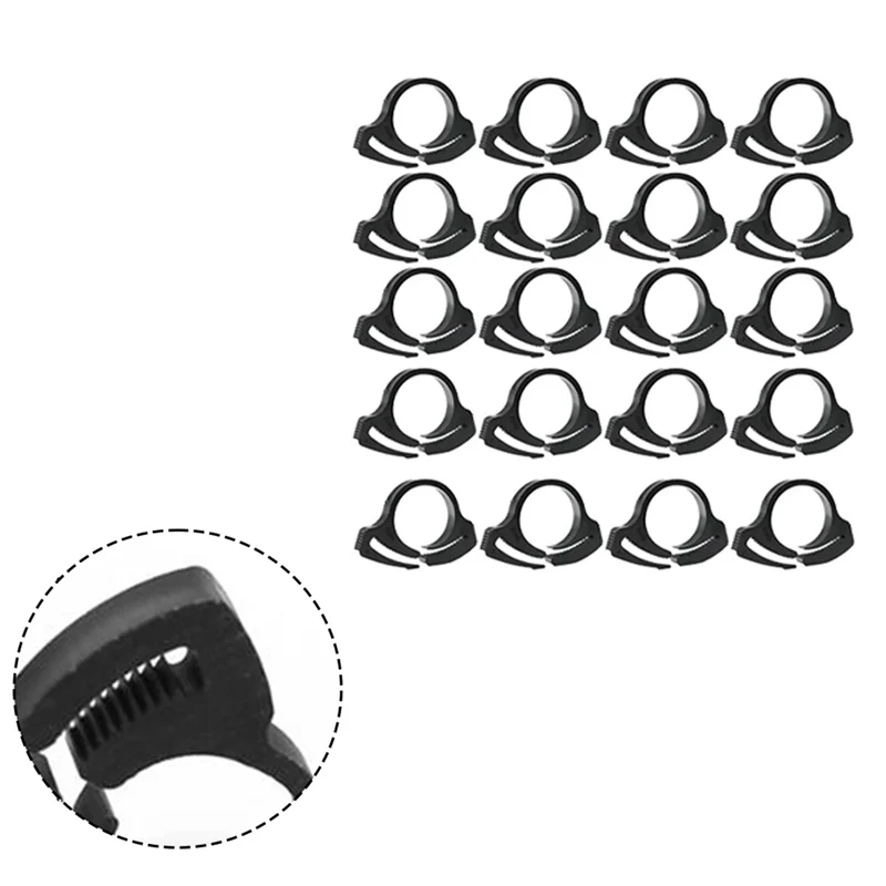 

ABUH-100PCS PE Pipe Clamp Φ16 Irrigation Pipe Fixed To Prevent Water Leakage Sprinkler Drip Pipe Accessories Fixed Snaps