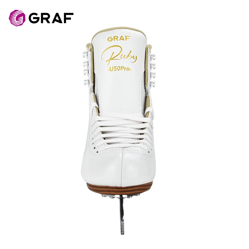 4.0 مللي متر GRAF عالية الدقة الكربون الصلب الزلاجات (الأسنان المتوسطة) أحذية تزلج على الجليد الجليد الشكل الزلاجات للبالغين آسيا فقط