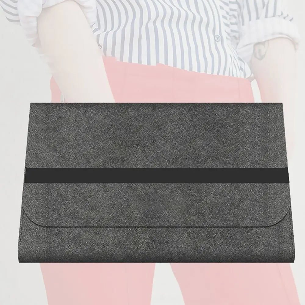 Felt Wireless Keyboard Storage Bag Dustproof Portable Keypad Sleeve Lightweight Ultra Thin for Logitech K380 K480 K580 K780
