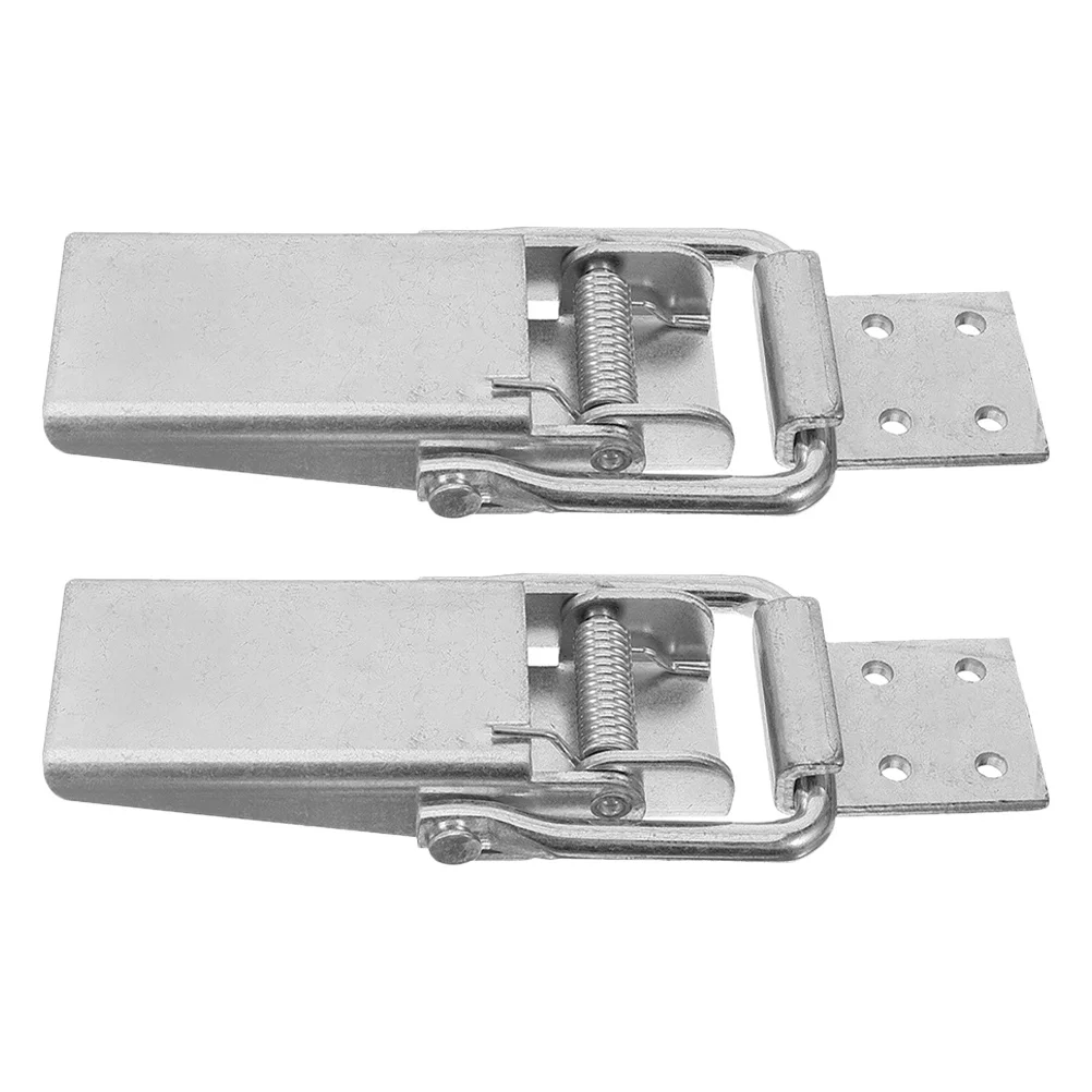 

2Pcs Universal Carriage Latch Lock Heavy Duty Stainless Steel Spring Loaded Trailer Rv Gate Rv Gate Replacing Lock Latch