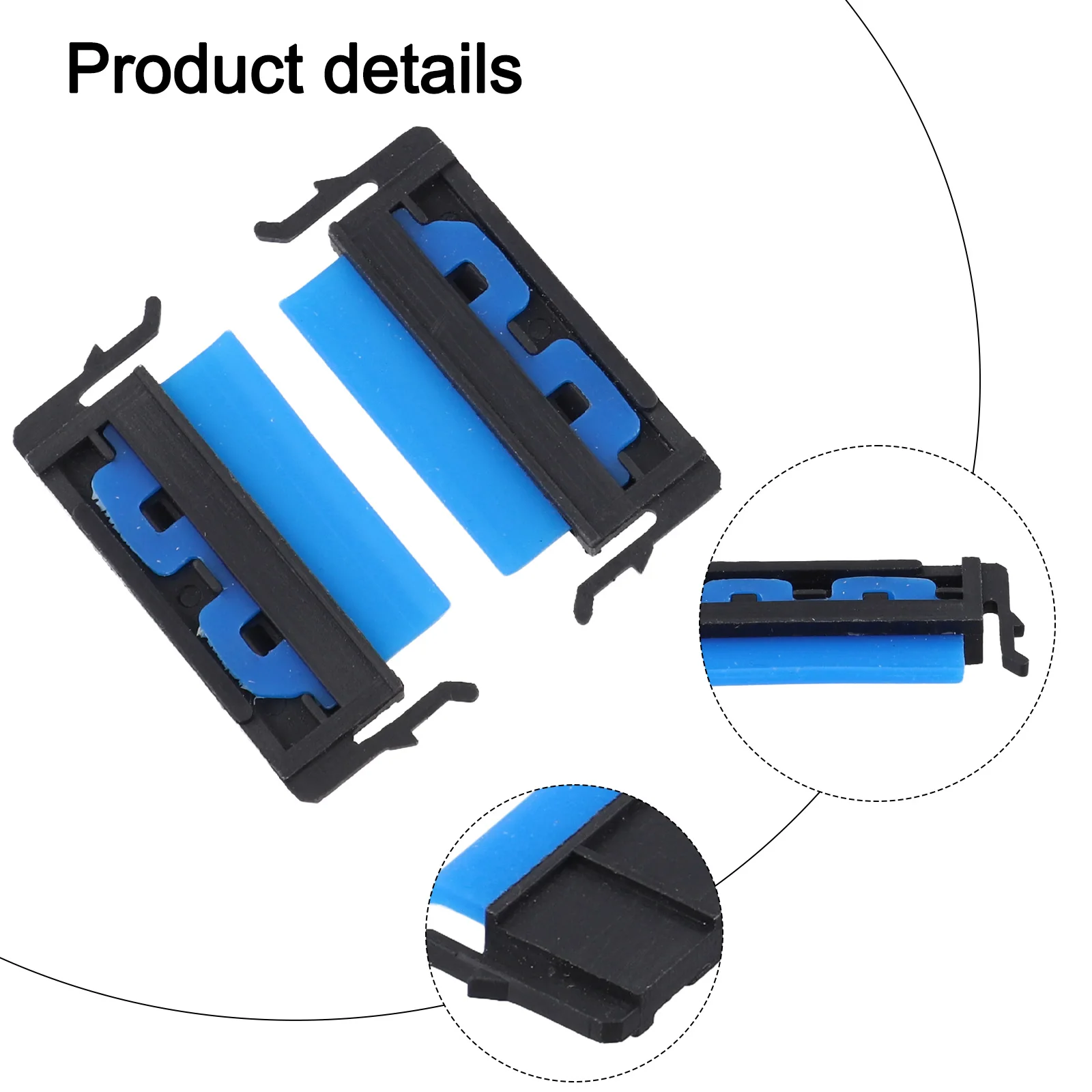 Replacement Wiper with Bracket for DX5 DX7 Print Heads Compatible with For Mutoh RJ900C RJ901C Wide Format Inkjet Printers
