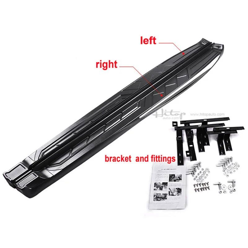 new luxurious running boards side step bar pedal，Nissan Murano 2015-2025,upgrade car,from famous factory,real ISO9001 quality