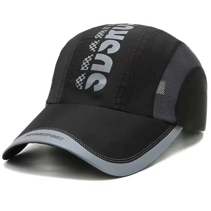 Stay Protected in Style: UV Protection Baseball Cap with Quick-Drying Soft Top, Breathable Strapback for Hiking, Fishing & Outdo