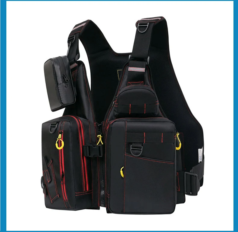 Multi-Pocket Fishing Life Vest 22